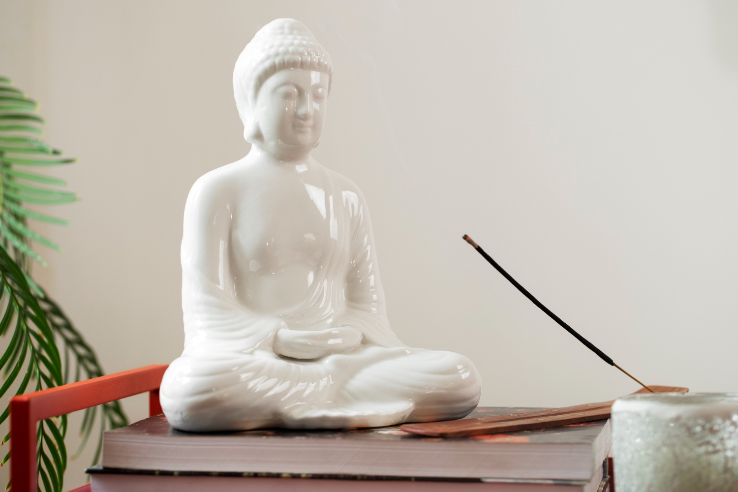 statuette representing buddha and buddhism